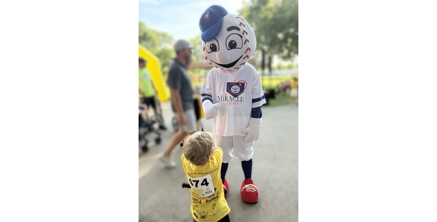 Homer, the Miracle League Mascot